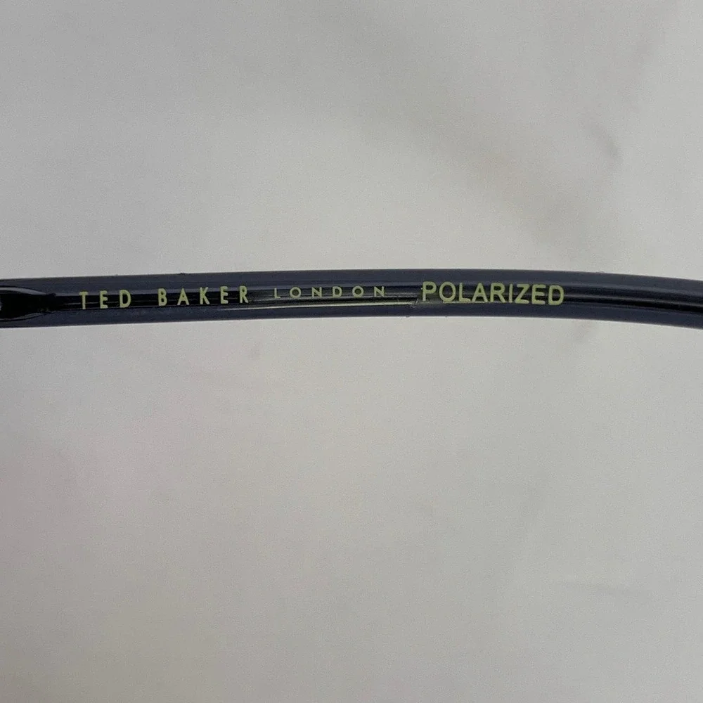 Ted Baker London Polarized Sunglasses Gray Square Frame‎ Eyewear